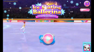 Балерина-фигуристка - Танцы на льду