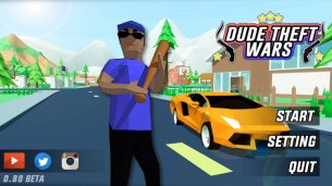 Dude Theft Wars: Open World Sandbox Simulator 