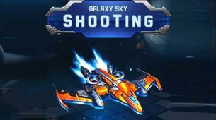 Galaxy sky shooting