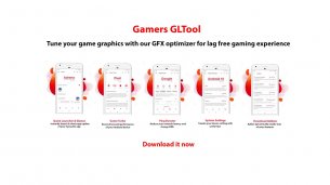 Gamers GLTool Pro with Game Turbo & Ping Booster